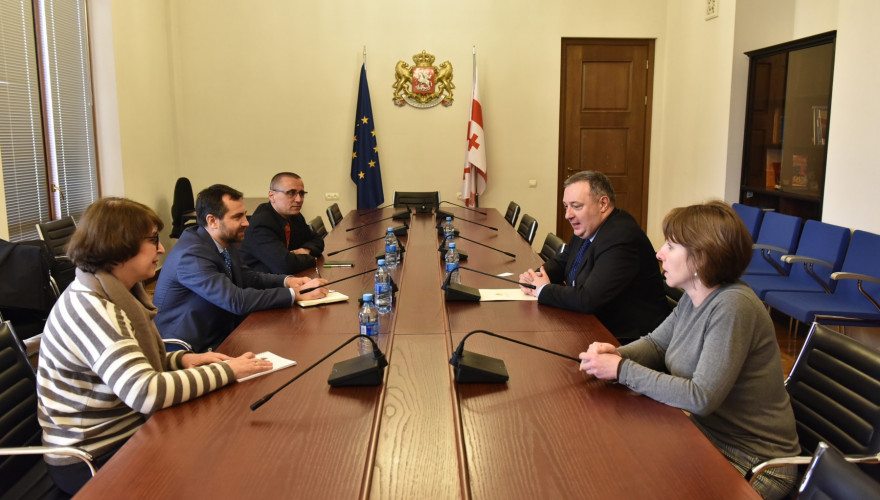 აკაკი ზოიძე ჯანმრთელობის მსოფლიო ორგანიზაციის საქართველოს ოფისის ხელმძღვანელობას შეხვდა