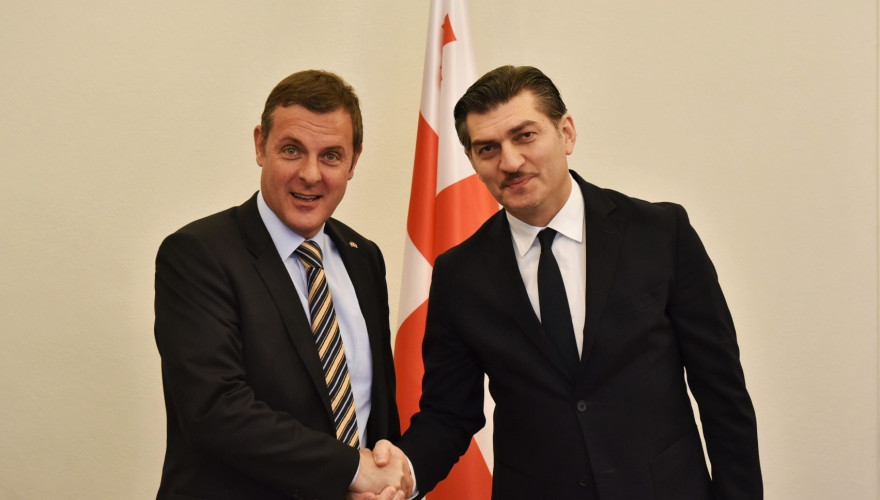 The Chair of the Sports and Youth Issues Committee, Mikheil Kavelashvili held the introductory meeting with the newly appointed Ambassador of Swiss Confederation, H.E. Patrick Franzen.  The parties discussed Georgia-Switzerland Parliamentary cooperat...