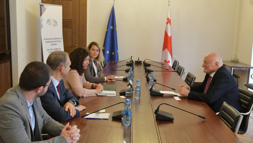 რევაზ არველაძე ლიეტუვის ენერგეტიკის მინისტრის მოადგილეს შეხვდა