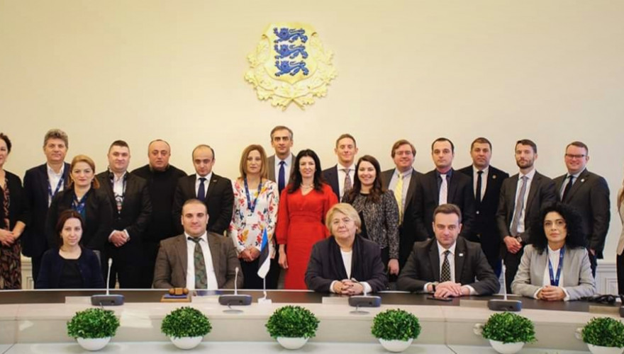 The Parliamentary Delegation serving the visit to Estonia