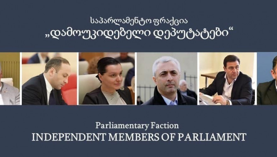 Members of Faction “Independent MPs” on Establishing Interim Commission on Temirlan Machalikashvili’s Case