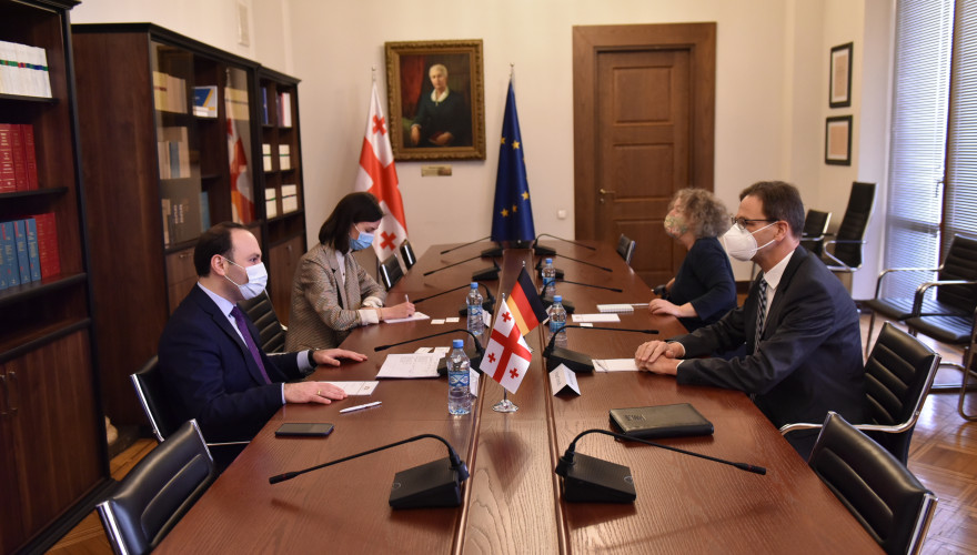 Anri Okhanashvili: the Legal Issues Committee enjoys strong support from the German Embassy