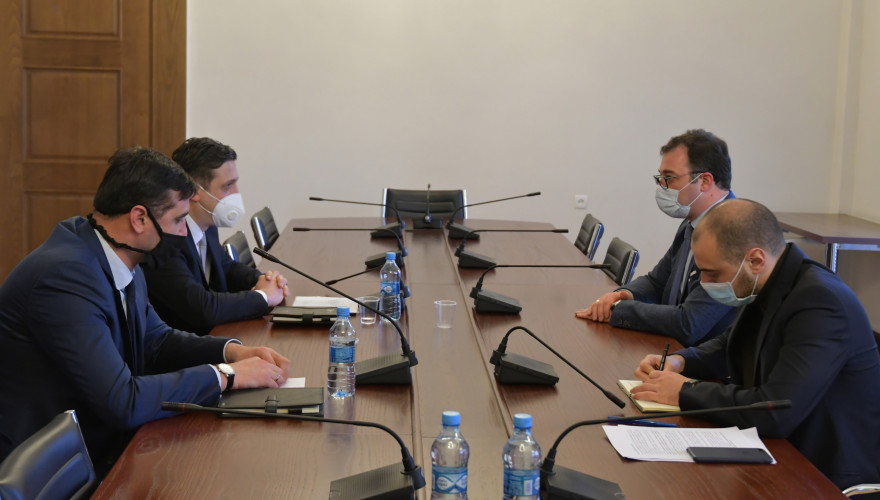 Meeting of David Songhulashvili with Heads of GSMEA