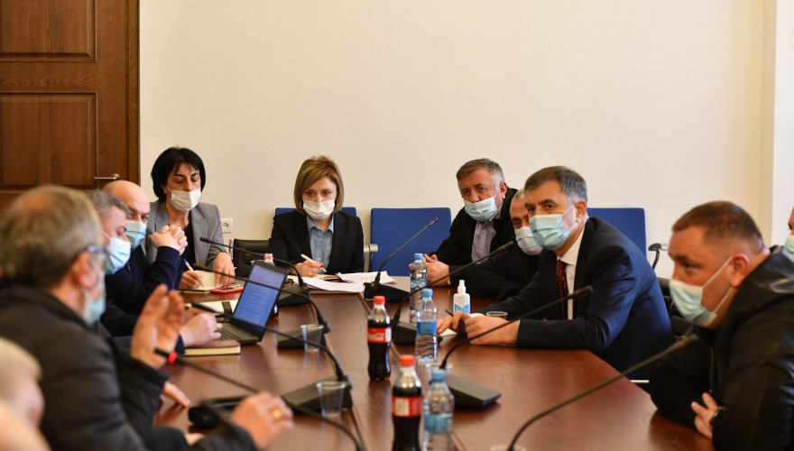 Meeting of Sozar Subari with Entrepreneurs of Samegrelo-Zemo Svaneti Region