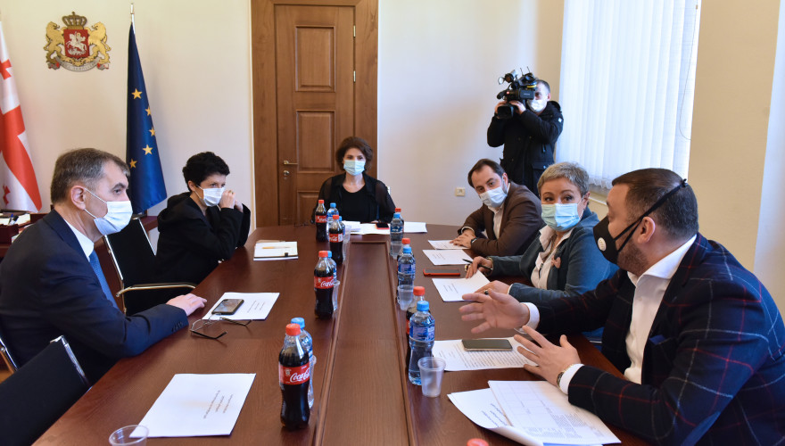 The meeting of the Culture Committee with the Minister of Culture, Sports and Youth, Tea Tsulukiani