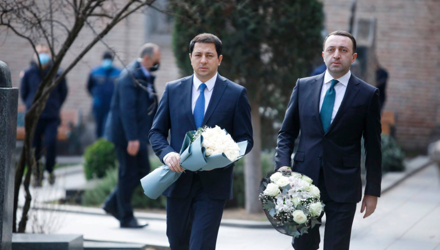 არჩილ თალაკვაძემ საქართველოს პირველი პრეზიდენტის, ზვიად გამსახურდიას ხსოვნას პატივი მიაგო