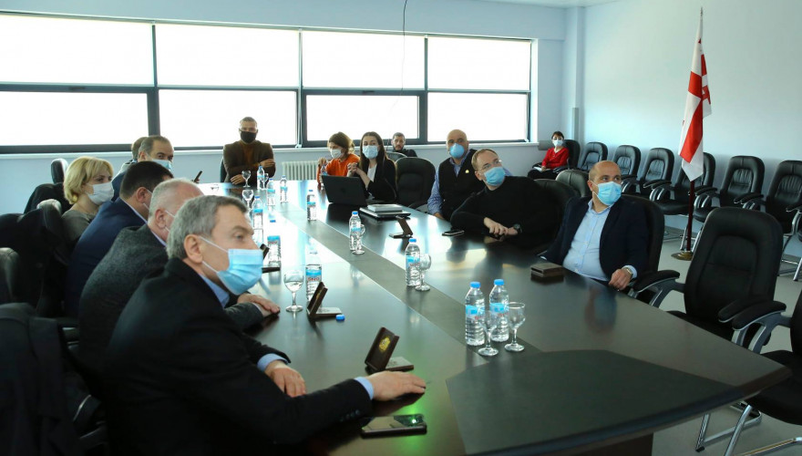 The Defense and Security and the Health Care and Social Issues Committees visited the Maro Makashvili Rehabilitation Center