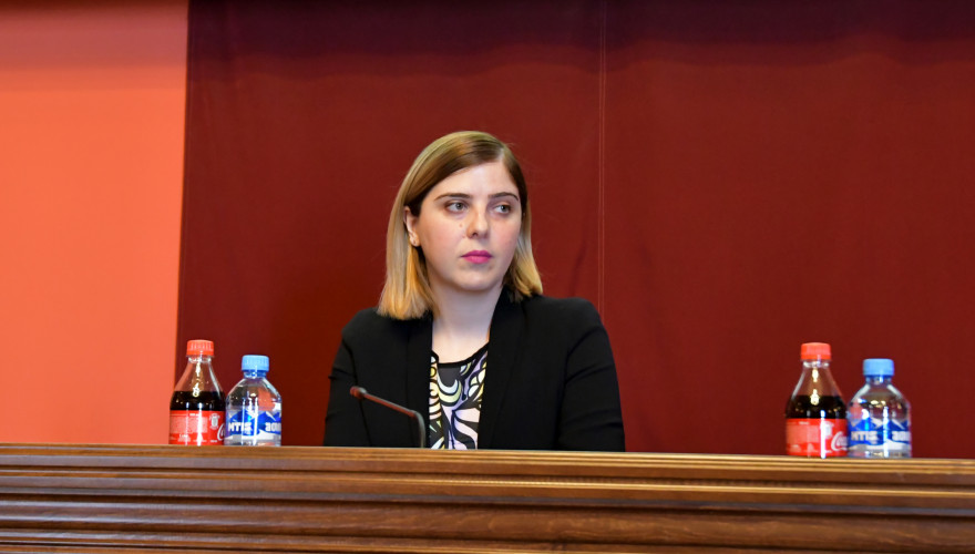 Meeting of Deputy Chair of Environmental Protection and Natural Resources Committee, Khatia Tsilosani with Representative of LEPL Scientific-Research Center of Agriculture, LEPL National Food Agency and LEPL National Statistics Office of Georgia