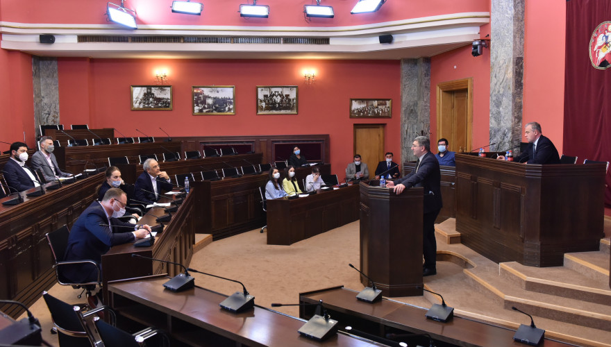 საგარეო ურთიერთობათა კომიტეტის სხდომა