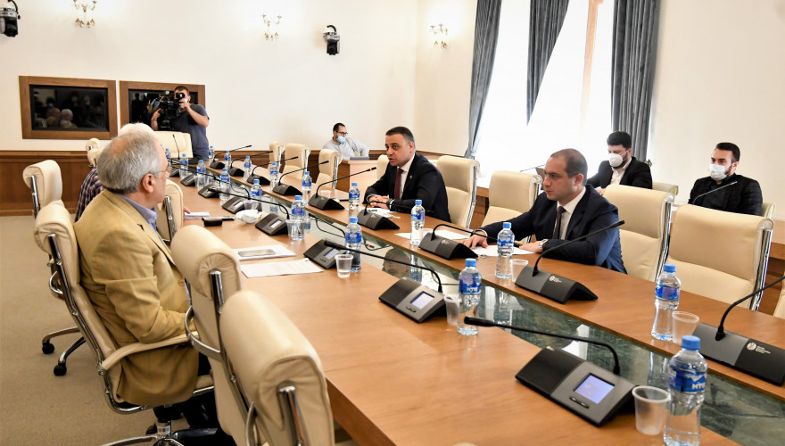 Fact-Finding Commission into October 31, 2020 Parliamentary Elections Discussing Organizational Issues at First Sitting