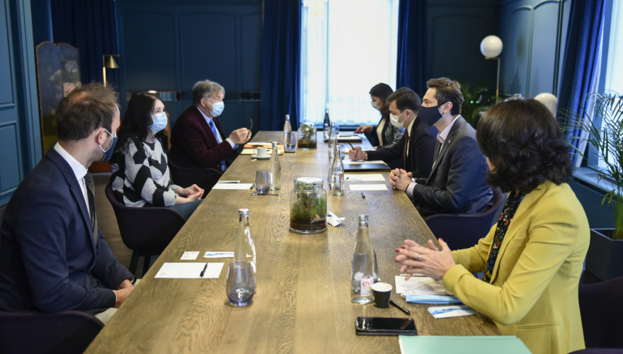 The meetings of Kakha Kutchava with the Representatives of the Influential Think Tanks