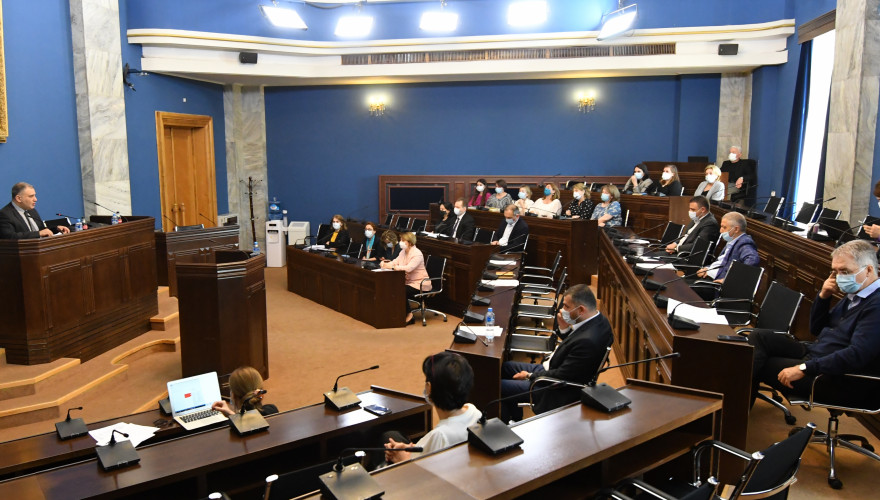 The sitting of the Human Rights and Civil Integration Committee