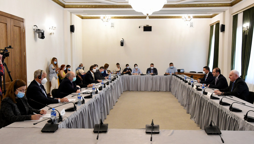 Information Meeting of Fact-Finding Commission into October 31, 2020 Parliamentary Elections with Diplomatic Corps and Representatives of International Organizations