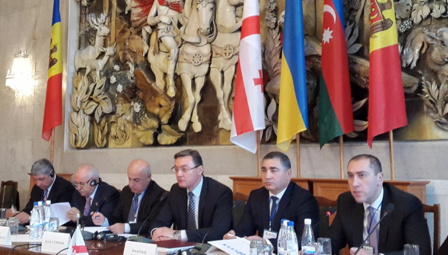 The working visit of the Georgian Delegation to GUAM PA to Moldova