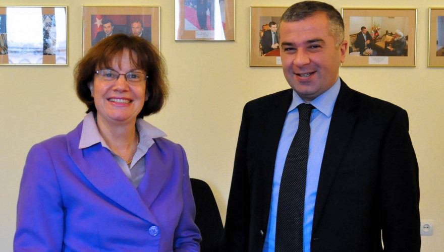The meeting of David Bakradze with German Ambassador