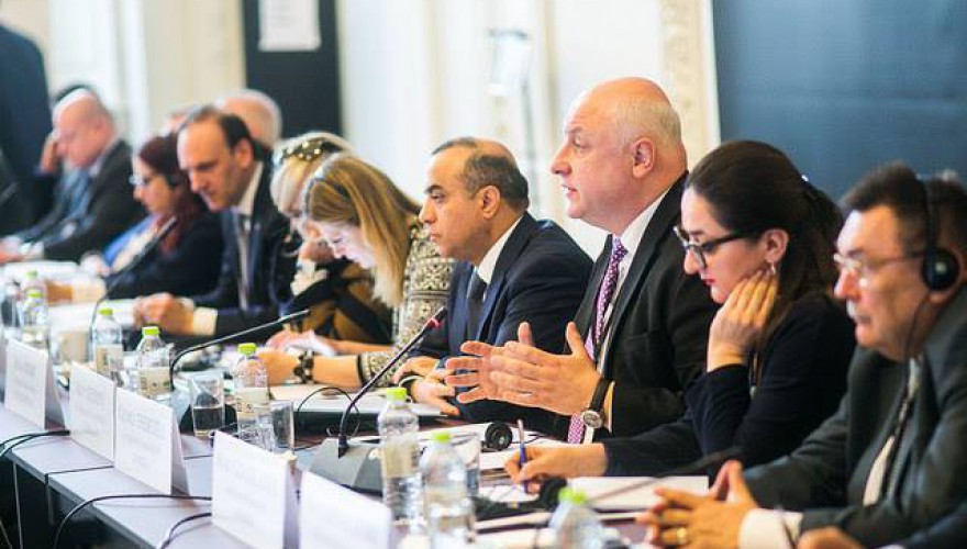 გორგი წერეთელი კოპენჰაგენში ეუთო-ს საპარლამენტო ასამბლეის ბიუროს მუშაობაში მონაწილეობს