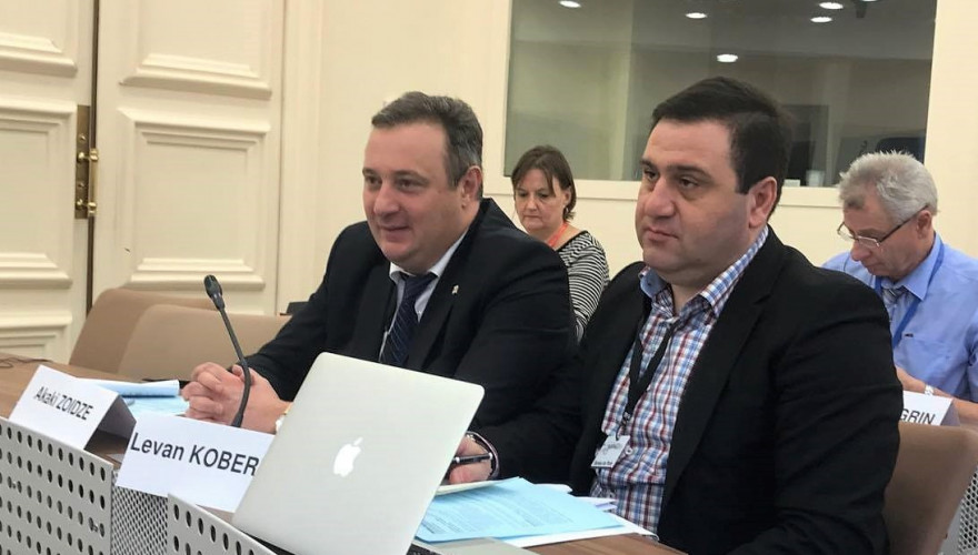 Akaki Zoidze and Levan Koberidze participated in the Parliamentary Workshop in Paris