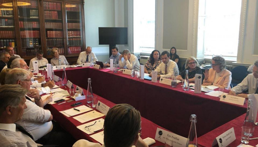 Levan Koberidze participating in the Round Table on Drug Policy in Europe held in London