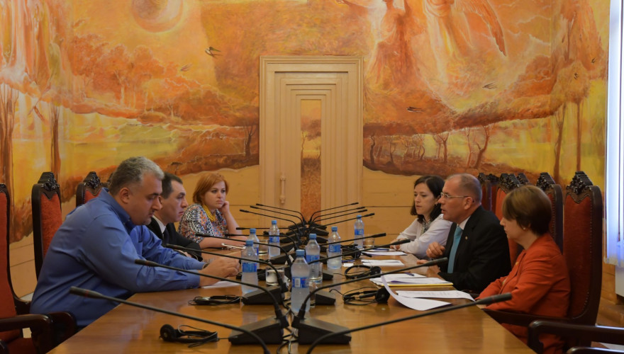 The meeting of the EP Rapporteur with the Faction “European Georgia”