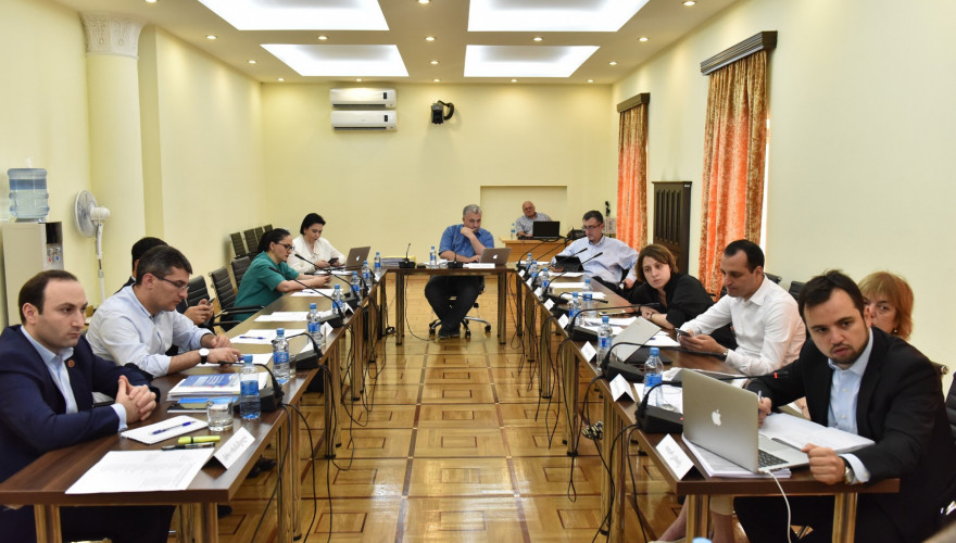 The Interim Fact Finding Commission hearing the representatives of the Prosecutor’s Office