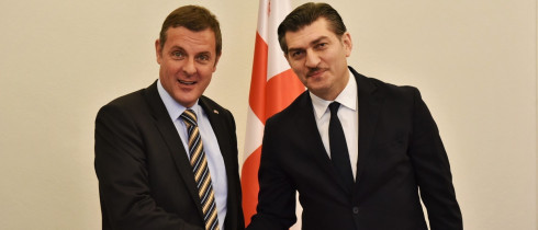 The Chair of the Sports and Youth Issues Committee, Mikheil Kavelashvili held the introductory meeting with the newly appointed Ambassador of Swiss Confederation, H.E. Patrick Franzen.  The parties discussed Georgia-Switzerland Parliamentary cooperat...