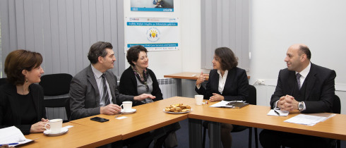 The meeting of Mikheil Kavelashvili with the UNICEF Regional Director for Europe and Central Asia