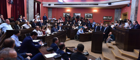The Procedural Issues and Rules and the Legal Issues Committees discussed the approval to the address of the Prosecutor’s Office on detention of the MP Nikanor Melia