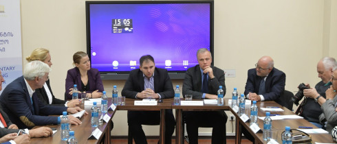 ნიკოლოზ სამხარაძე და გიორგი ხელაშვილი შვეიცარიის „ევროპა ინსტიტუტის“ წარმომადგენლებს შეხვდნენ