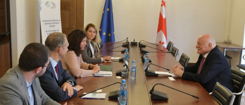 რევაზ არველაძე ლიეტუვის ენერგეტიკის მინისტრის მოადგილეს შეხვდა