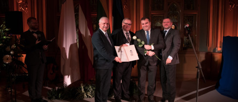 გიორგი მოსიძე ბალტიის ასამბლეის ყოველწლიური მედლით დაჯილდოვდა