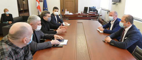 Meeting of Mikheil Kavelashvili with Executive Director of National Statistics Office of Georgia