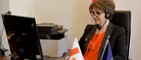 ელისო ბოლქვაძე ჩინეთის სრულუფლებიან ელჩს საქართველოში, ლი იანს შეხვდა