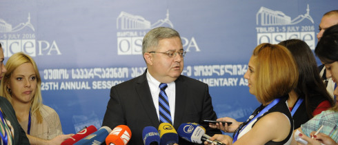 Mr. David Usupashvili summed up the OSCE PA