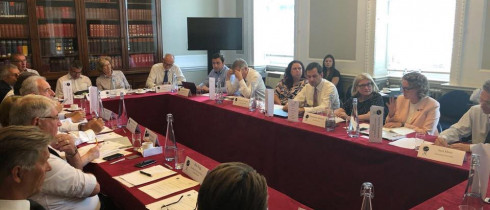 Levan Koberidze participating in the Round Table on Drug Policy in Europe held in London