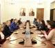 The meeting of Merab Kvaraia with the USAID Representatives
