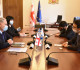 The meeting of Irakli Kovzanadze with the Ambassador of Japan