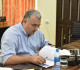 The Interim Fact Finding Commission hearing the representatives of the Prosecutor’s Office, Mikhel Shakulashvili and Giorgi Gabodze